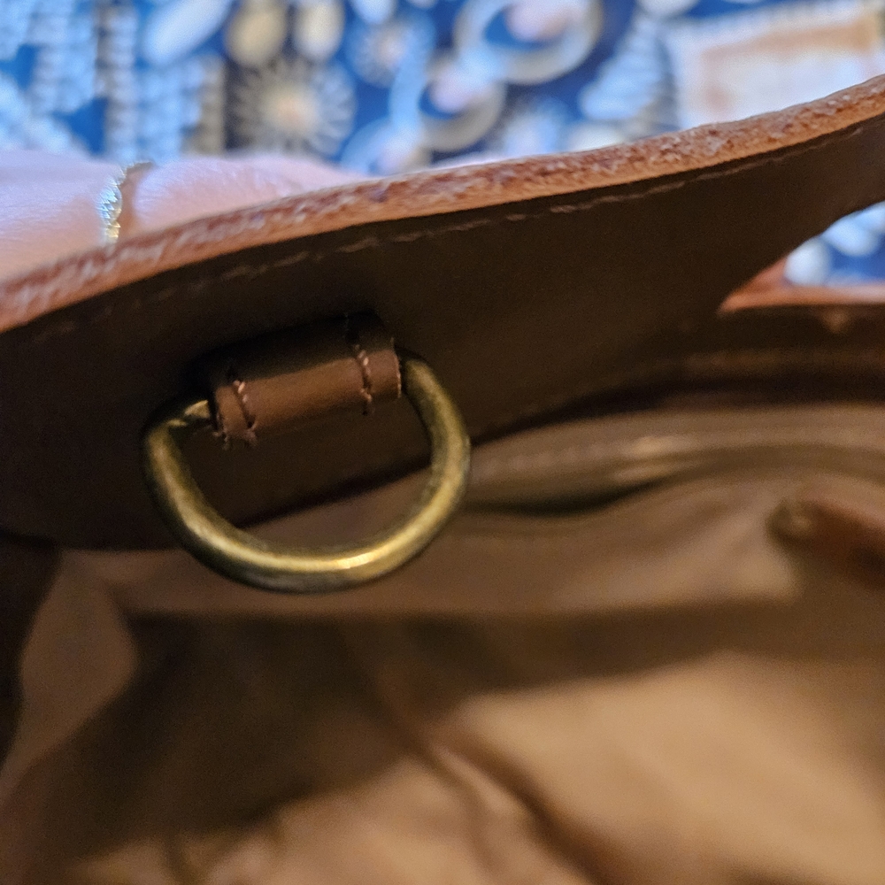 NWOT✨️TheSak Brown Skinny Handbag W/ Strap - Picture 8 of 9